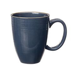 Чашка керамическая высокая Elisey 003ALP/blue 400 мл - фото