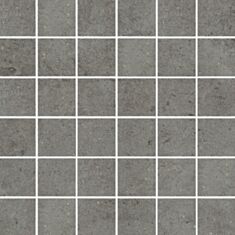 Мозаїка Cersanit Highbrook Dark grey Mosaic 29,8*29,8 см темно-сіра - фото