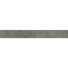 Плитка Cersanit Highbrook плінтус 7*59,8 см темно-сіра - фото