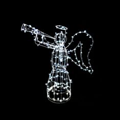 Світлодіодна декоративна фігура LEDFigures Ангел 0017 - фото