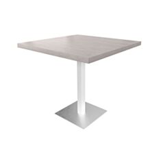 Стол обеденный Металл-Дизайн Тренд 80*80 см аляска/белый - фото