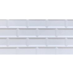 Плитка для стен Casa Ceramica Metropole 5338-L White glossy 30*60 см белая - фото