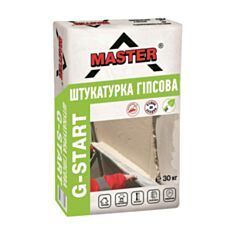 Штукатурка стартова Master MS G-Start гіпсова 30 кг - фото