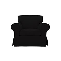 Кресло Кантри черный - фото