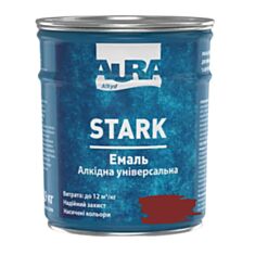 Эмаль алкидная Aura Stark универсальная 76 темно-вишневая 2,8 кг - фото