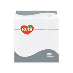 Салфетки бумажные Ruta 100 шт 33*33 см - фото
