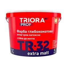 Краска интерьерная Triora TR-32 extra matt глубокоматовая белая 1 л - фото