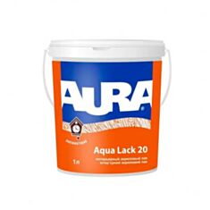 Лак интерьерный Aura Aqua Lack 20 акриловый полуматовый 1 л - фото