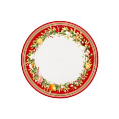 Тарелка фарфоровая Lefard Christmas collection 986-124 26 см - фото