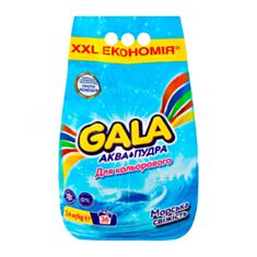 Пральний порошок GALA Аква-Пудра Color Морська свіжість 5,4 кг - фото