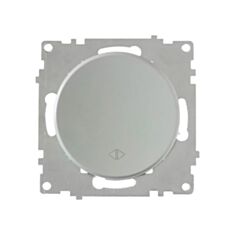 Выключатель одноклавишный перекрестный OneKeyElectro серый - фото