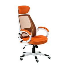 Кресло офисное Special4You Briz orange/white Е0895 - фото