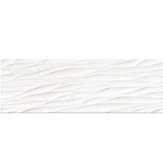 Плитка для стін Opoczno Structure Pattern white Wave Str 25*75 см - фото