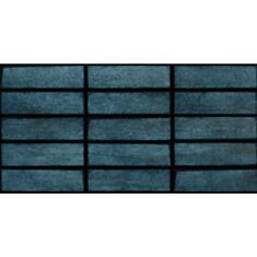 Плитка для стін Opoczno Fransua dark mint Str glossy 29,7*60 см синя - фото