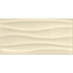 Плитка для стін Opoczno Beige Glossy Wave Str 29,7*60 см - фото