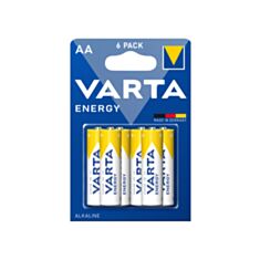 Батарейка Varta Energy LR06 AA 6 шт - фото