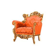 Крісло Луара помаранчевий - фото