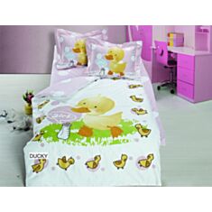 Комплект постельного белья для новорожденных ARYA Ducky 100*150 - фото