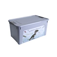 Контейнер Алеана Smart Box Динозавр с декором 27 л - фото