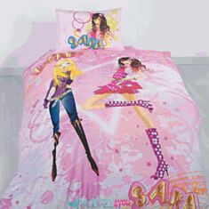 Комплект постельного белья Turkiz Genc Ranforce Sara&Lora 160*200 см - фото