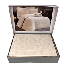 Комплект постельного белья Maison Dor Emerald Linens Ecru 200*220 см - фото