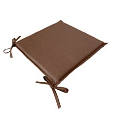 Подушка на стул Прованс Элит 40*40 шоколад - фото