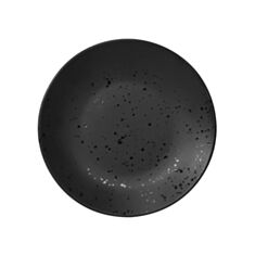 Тарелка десертная Limited Edition Mekkano 19 см черная - фото