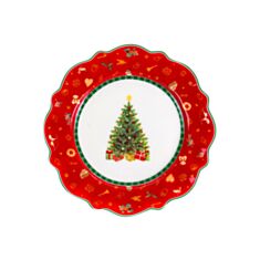 Тарелка фарфоровая Lefard Christmas delight 985-117 21 см - фото