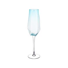 Бокал для шампанского Olens Голубой бриллиант XD01 350 мл - фото
