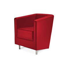 Кресло DLS Милан красное - фото