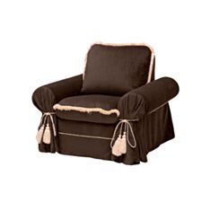 Кресло Элизабет коричневый - фото