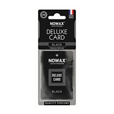 Ароматизатор целюлозний Nowax Delux Card NX07733 Black - фото