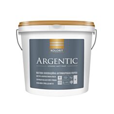 Интерьерная краска антимикробная Kolorit Argentic база А белая 0,9 л - фото