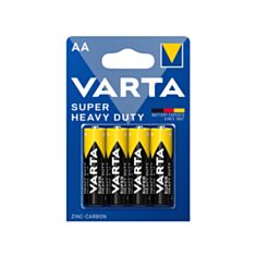 Батарейка Varta SuperLife R6 AA Zinc-Carbon 1,5V 4 шт - фото