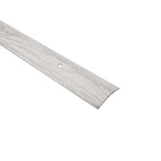 Порог алюминиевый Алюсервис ПАС-1911 40*5 мм 90 см дуб снежный - фото