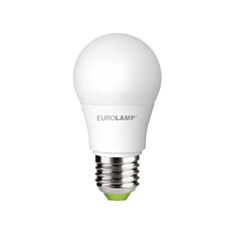 Лампа світлодіодна Eurolamp Еко LED-A50-07273(P) А50 7W E27 3000K - фото