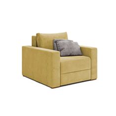 Кресло-кровать Рем желтое - фото