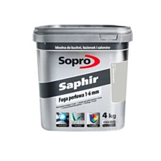 Фуга Sopro Saphir 17 4 кг сріблясто-сірий - фото