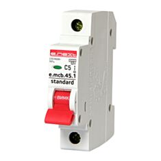 Автоматичний вимикач E.NEXT e.mcb.stand.45.1.C5 s002005 1P C 5 А 4,5 кА - фото