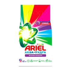 Пральний порошок ARIEL Аква-Пудра Color 2,7 кг - фото