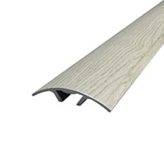 Порог алюминиевый Алюсервис ПАС-1501 ламинированный скрытый крепеж 28,2*5,4 мм 90 см дуб глазго - фото