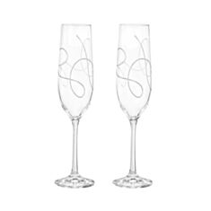 Набор бокалов для шампанского Bohemia String 40729 CH009 190 мл 2 шт - фото