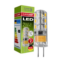 Лампа світлодіодна капсульна Eurolamp LED-G4-0240(220) G4 220V 2W G4 4000K - фото