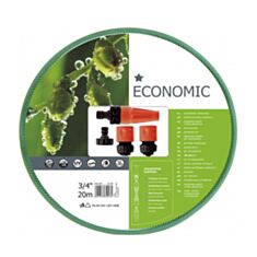 Шланг поливочный Cellfast Economic 10-102 3/4" + комплект соединителей - фото