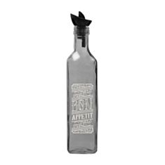 Бутылка для масла Herevin Transparent Grey Bon Appetit 151431-146 0,5 л - фото