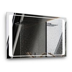 Зеркало Studio Glass Valencia 6-3 с Led-подсветкой 100*70 см - фото