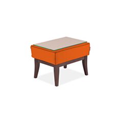 Столик до ліжка DLS Модільяні помаранчевий - фото