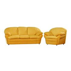 Комплект м'яких меблів Комфорт Софа 101 жовтий - фото