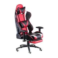 Крісло для геймерів Special4You ExtremeRace black/red footre Е4947 - фото