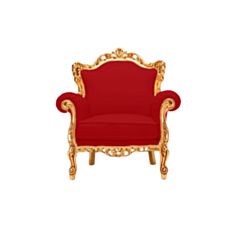 Кресло Нивель красный - фото